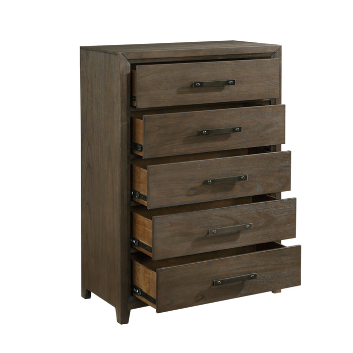 Cambridge Chest in Walnut - 1422N-9 - FAMSA Furniture (TX)
