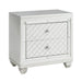 Leesa 4pc Set (QB+NS+DR+MR) in Gray/Metallic/Silver - 1430-1*4 - FAMSA Furniture (TX)
