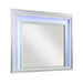 Leesa Mirror in Gray/Metallic/Silver - 1430-6 - FAMSA Furniture (TX)