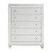 Leesa Chest in Gray/Metallic/Silver - 1430-9 - FAMSA Furniture (TX)
