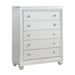 Leesa Chest in Gray/Metallic/Silver - 1430-9 - FAMSA Furniture (TX)