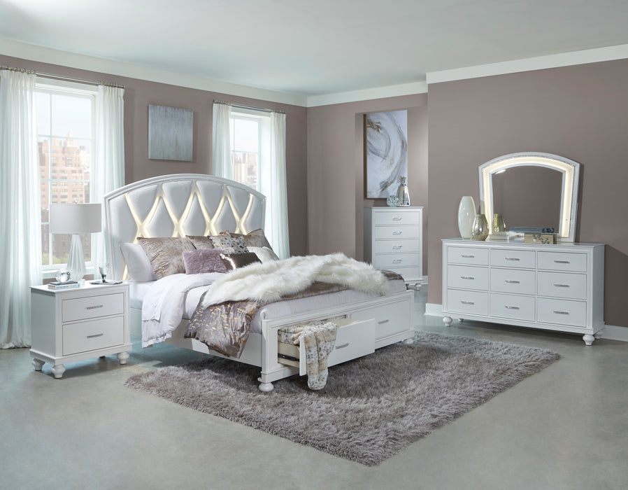 Aria Chest in White - 1436W-9 - FAMSA Furniture (TX)