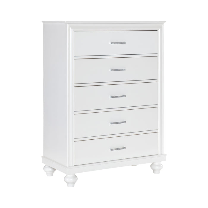 Aria Chest in White - 1436W-9 - FAMSA Furniture (TX)