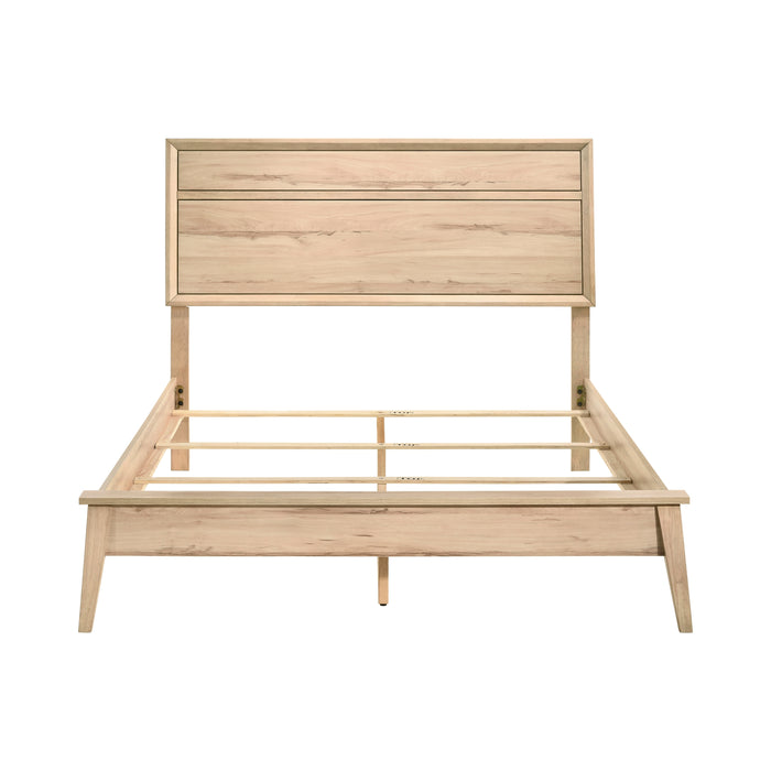 Marrin 4pc Set (QB+NS+DR+MR) in Natural - 1444-1*4 - FAMSA Furniture (TX)