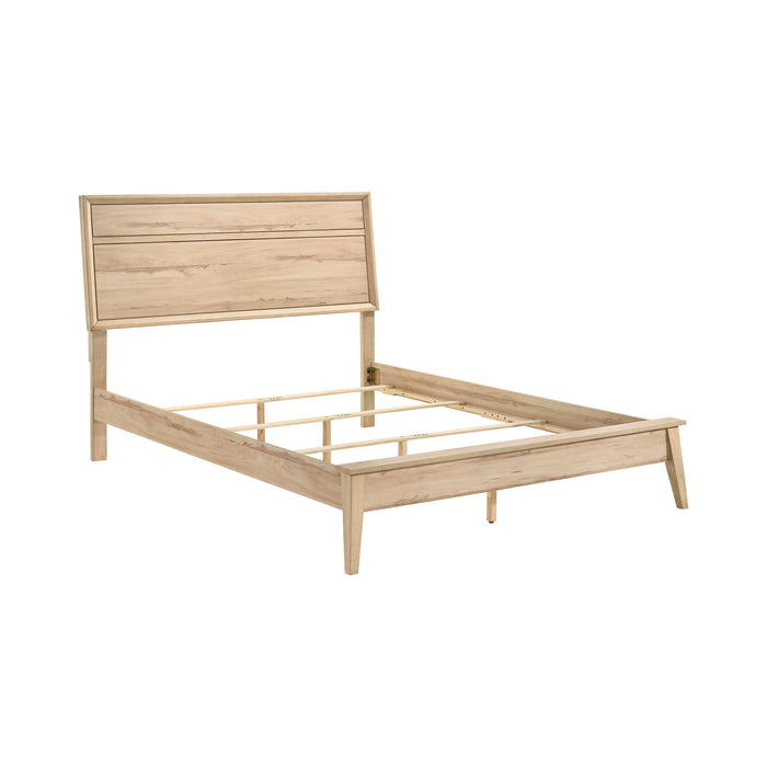 Marrin 4pc Set (QB+NS+DR+MR) in Natural - 1444-1*4 - FAMSA Furniture (TX)