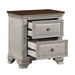Marquette Nightstand in Brown/Gray - 1449-4 - FAMSA Furniture (TX)