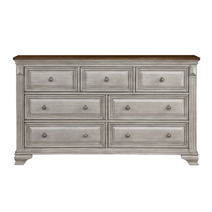 Marquette Dresser in Brown/Gray - 1449-5 - FAMSA Furniture (TX)