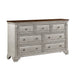 Marquette Dresser in Brown/Gray - 1449-5 - FAMSA Furniture (TX)
