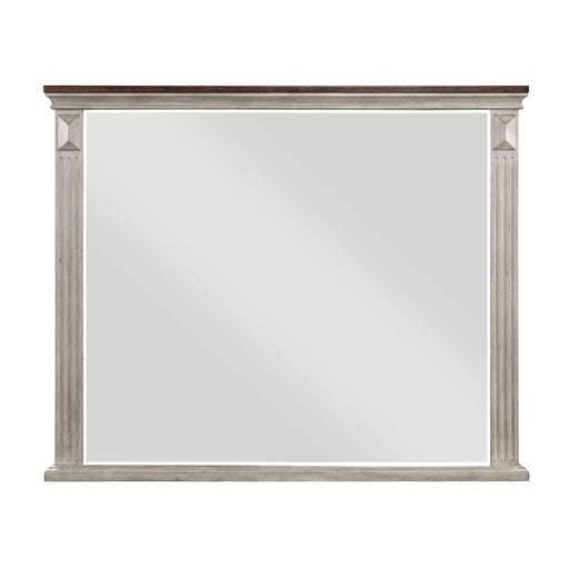 Marquette Mirror in Brown/Gray - 1449-6 - FAMSA Furniture (TX)