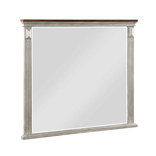 Marquette Mirror in Brown/Gray - 1449-6 - FAMSA Furniture (TX)