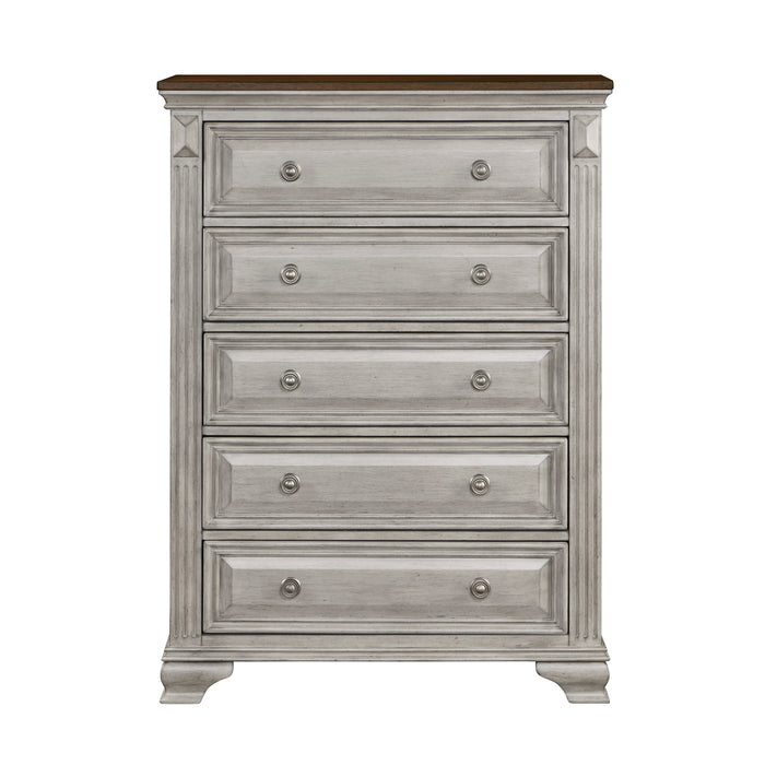 Marquette Chest in Brown/Gray - 1449-9 - FAMSA Furniture (TX)