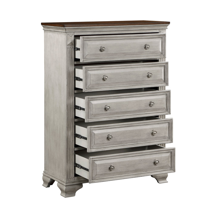 Marquette Chest in Brown/Gray - 1449-9 - FAMSA Furniture (TX)