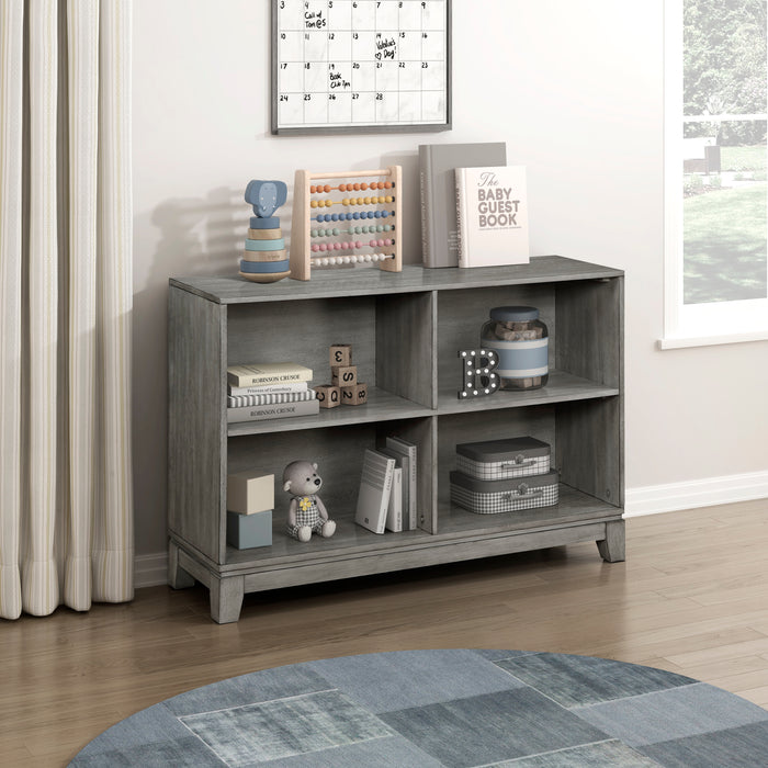 Garretson BOOKCASE in Gray - 1450-16 - FAMSA Furniture (TX)