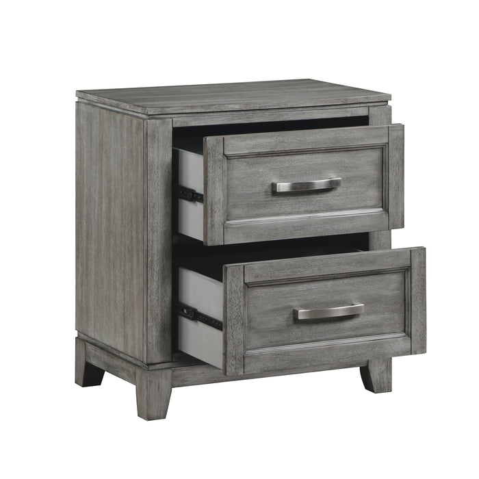 Garretson Nightstand in Gray - 1450-4 - FAMSA Furniture (TX)