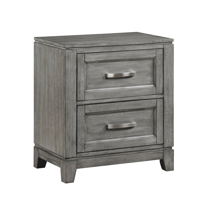 Garretson Nightstand in Gray - 1450-4 - FAMSA Furniture (TX)