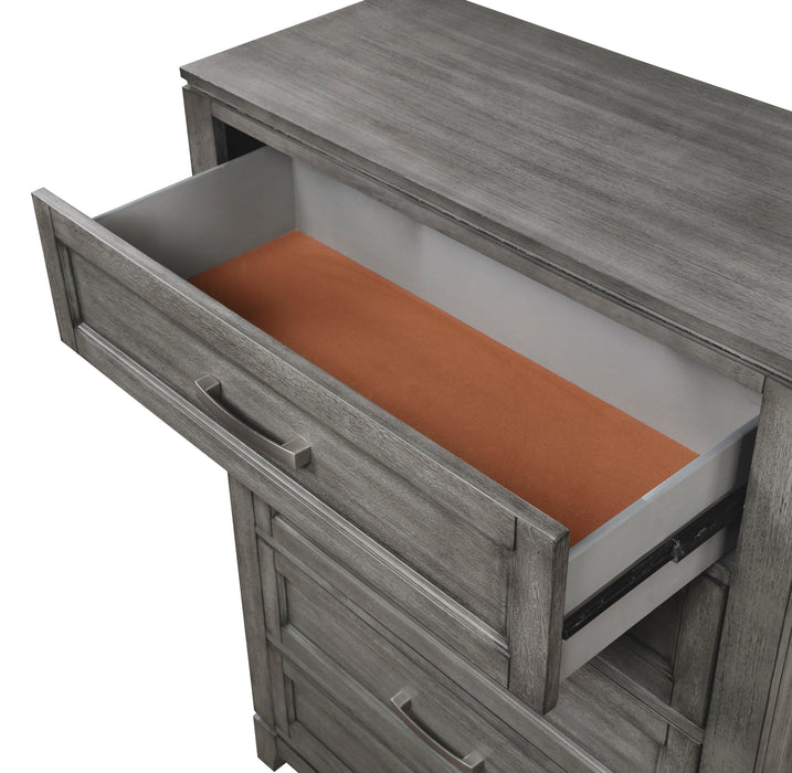 Garretson Dresser in Gray - 1450-5 - FAMSA Furniture (TX)