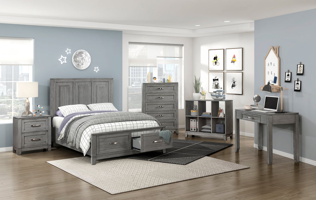Garretson WRITING DESK in Gray - 1450-15 - FAMSA Furniture (TX)