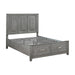 Garretson Full Platform Bed with Footboard Storage in Gray - 1450F-1 - FAMSA Furniture (TX)