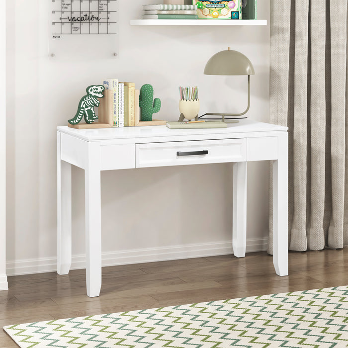 Garretson Writing Desk in White - 1450WH-15 - FAMSA Furniture (TX)