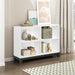 Garretson Bookcase in White - 1450WH-16 - FAMSA Furniture (TX)