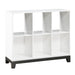 Garretson Bookcase in White - 1450WH-17 - FAMSA Furniture (TX)