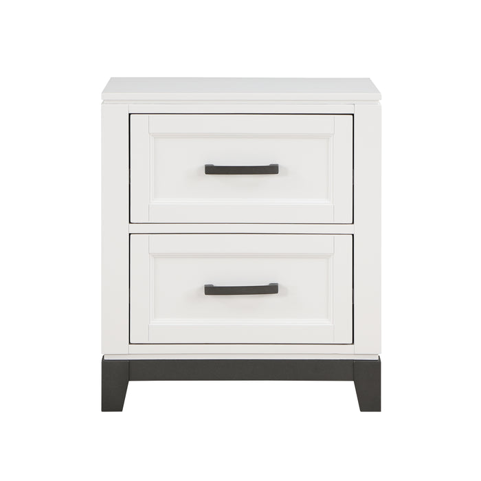 Garretson Nightstand in White - 1450WH-4 - FAMSA Furniture (TX)