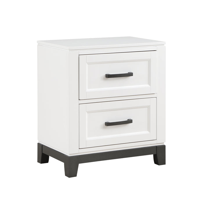 Garretson Nightstand in White - 1450WH-4 - FAMSA Furniture (TX)