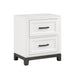 Garretson Nightstand in White - 1450WH-4 - FAMSA Furniture (TX)