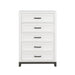 Garretson Chest in White - 1450WH-9 - FAMSA Furniture (TX)