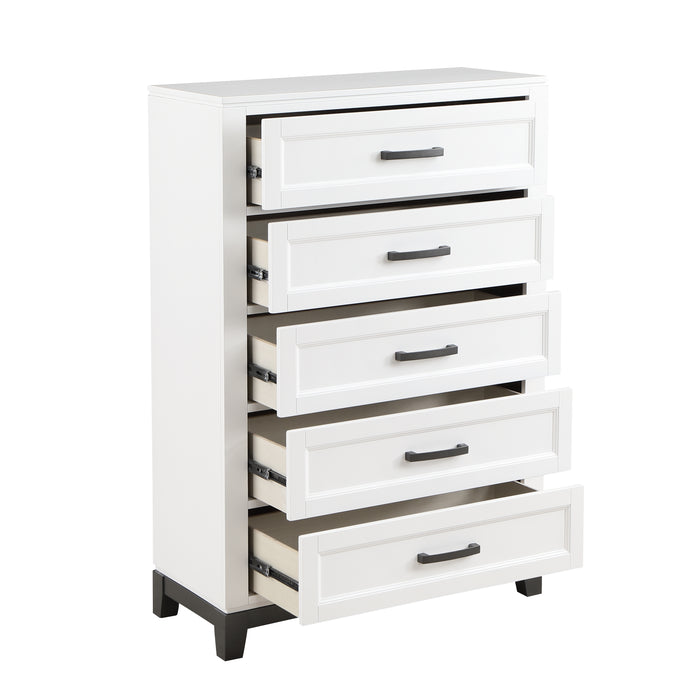 Garretson Chest in White - 1450WH-9 - FAMSA Furniture (TX)