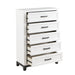 Garretson Chest in White - 1450WH-9 - FAMSA Furniture (TX)