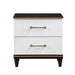 Niles 4pc Set (QB+NS+DR+MR) in Cherry/Gold/White - 1451-1*4 - FAMSA Furniture (TX)