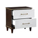 Niles Nightstand in Cherry/Gold/White - 1451-4 - FAMSA Furniture (TX)