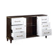 Niles Dresser in Gold/White/Cherry - 1451-5 - FAMSA Furniture (TX)