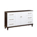 Niles Dresser in Gold/White/Cherry - 1451-5 - FAMSA Furniture (TX)