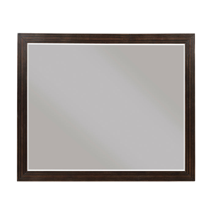 Niles Mirror in Gold/White/Cherry - 1451-6 - FAMSA Furniture (TX)