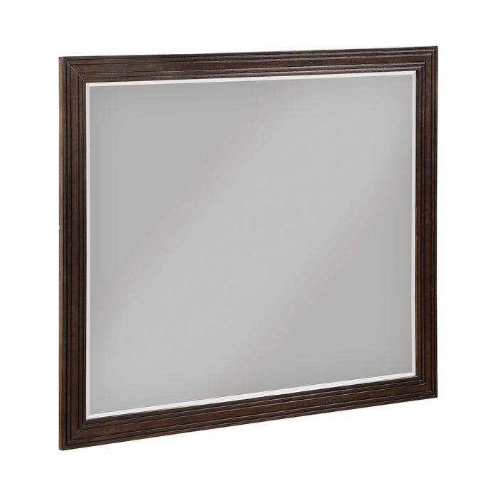 Niles Mirror in Gold/White/Cherry - 1451-6 - FAMSA Furniture (TX)