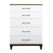 Niles Chest in Cherry/Gold/White - 1451-9 - FAMSA Furniture (TX)