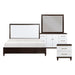 Niles 4pc Set (QB+NS+DR+MR) in Cherry/Gold/White - 1451-1*4 - FAMSA Furniture (TX)