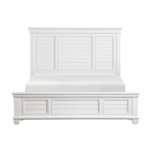 Mackinac Eastern King Bed in White - 1454K-1EK - FAMSA Furniture (TX)