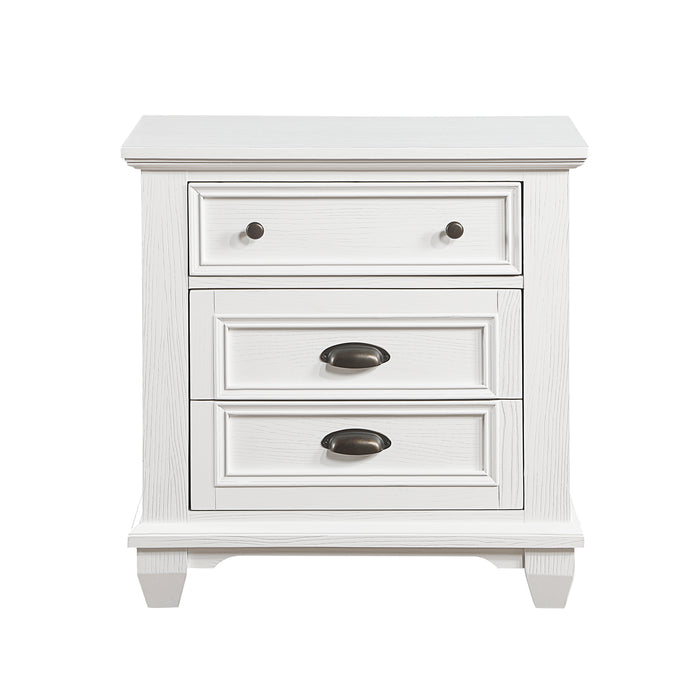 Mackinac Nightstand in White - 1454-4 - FAMSA Furniture (TX)