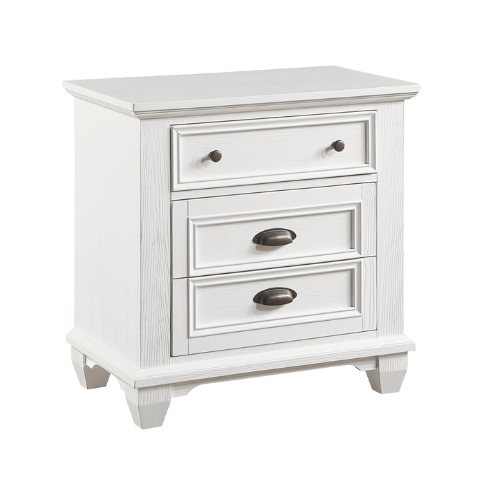 Mackinac Nightstand in White - 1454-4 - FAMSA Furniture (TX)