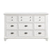 Mackinac Dresser in White - 1454-5 - FAMSA Furniture (TX)