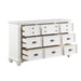 Mackinac Dresser in White - 1454-5 - FAMSA Furniture (TX)