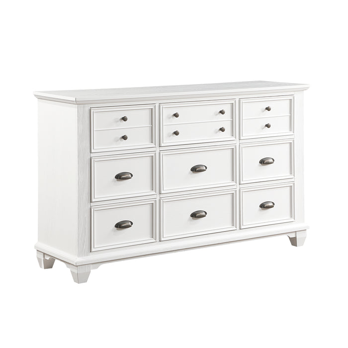 Mackinac Dresser in White - 1454-5 - FAMSA Furniture (TX)