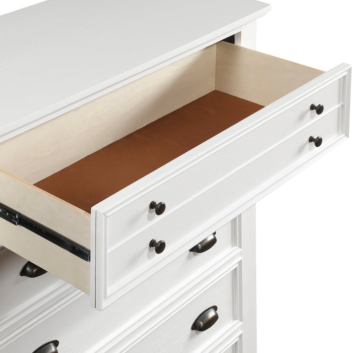 Mackinac Chest in White - 1454-9 - FAMSA Furniture (TX)