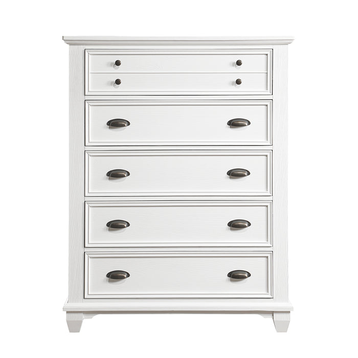 Mackinac Chest in White - 1454-9 - FAMSA Furniture (TX)