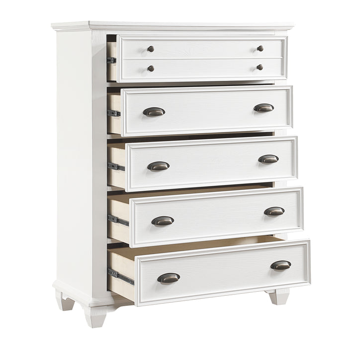 Mackinac Chest in White - 1454-9 - FAMSA Furniture (TX)