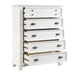 Mackinac Chest in White - 1454-9 - FAMSA Furniture (TX)