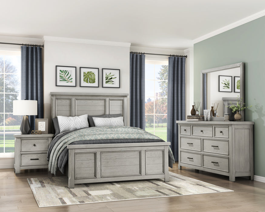 Providence Mirror in White - 1458-6 - FAMSA Furniture (TX)